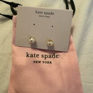 KATE SPADE Pearl Rise & Shine Stud Earrings
